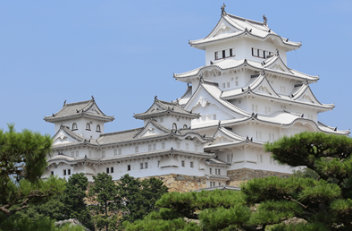 世界遺産!白き美しき姫路城へ。