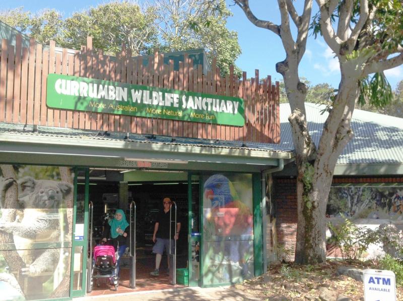 カランビンサンクチュアリ入り口