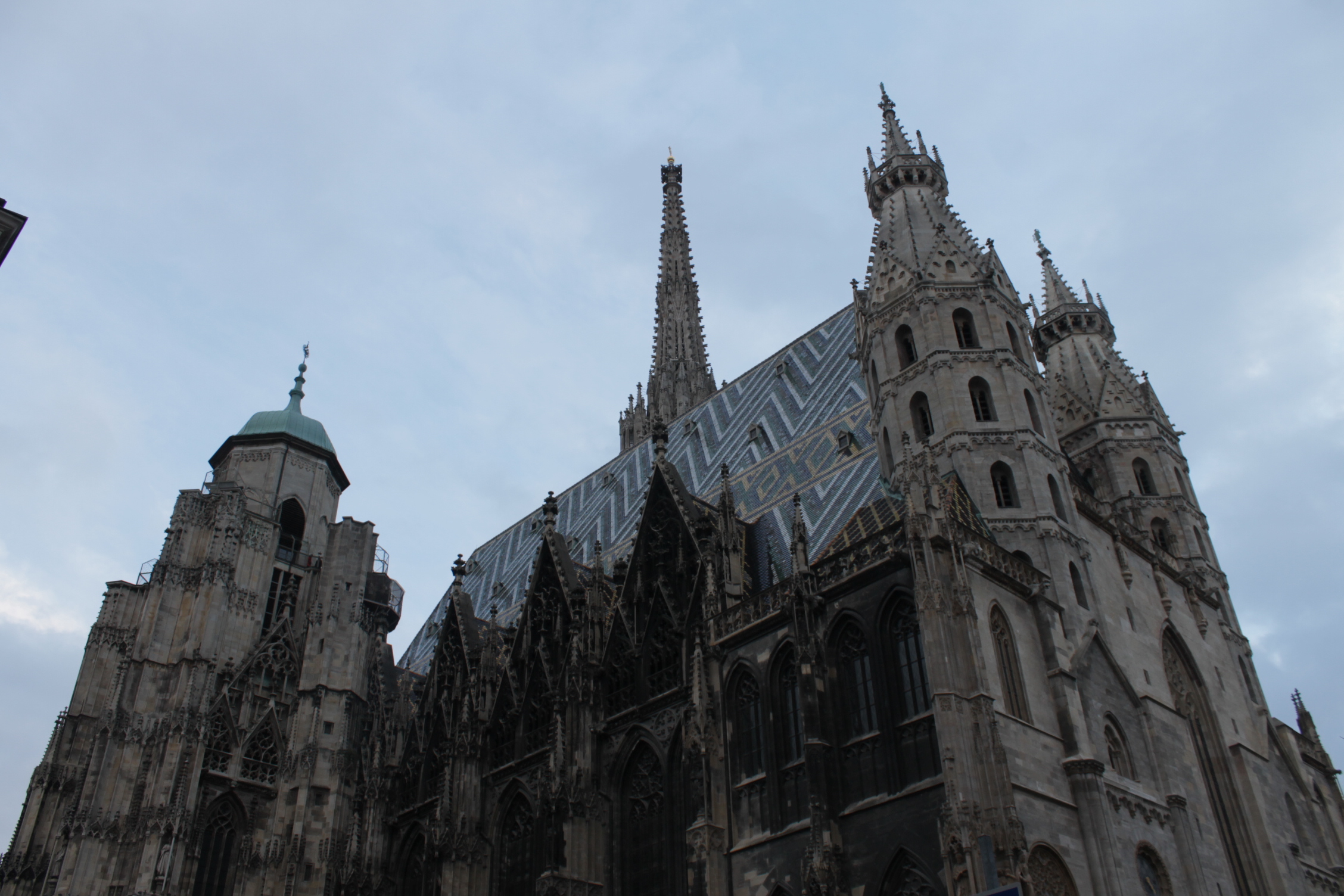 版画　ウィーン サンシュテファン寺院 シュテファン寺院を観光！北塔に登ってウィーンの街を一望してみました