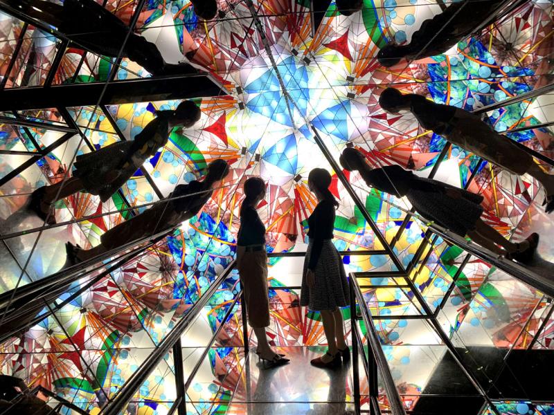 2002年版ギネスブックにも載った、巨大万華鏡「スフィア」