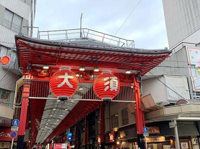 名古屋一大きな商店街。さまざまな国々の文化やファッション、グルメに触れることができます