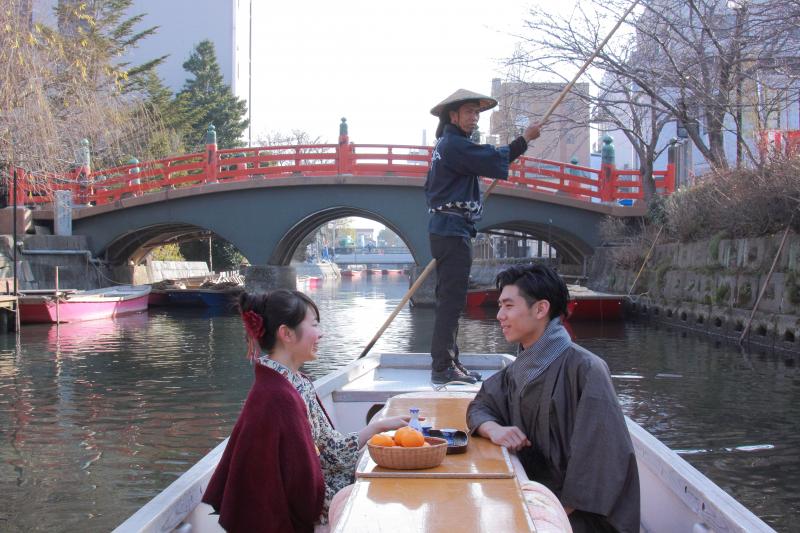 柳川水郷-冬限定のこたつ舟