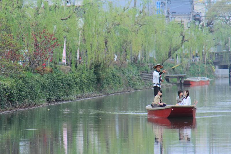 柳川水郷-舟から見える景色