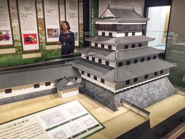 小倉城-完成当時を再現した小倉城のレプリカ