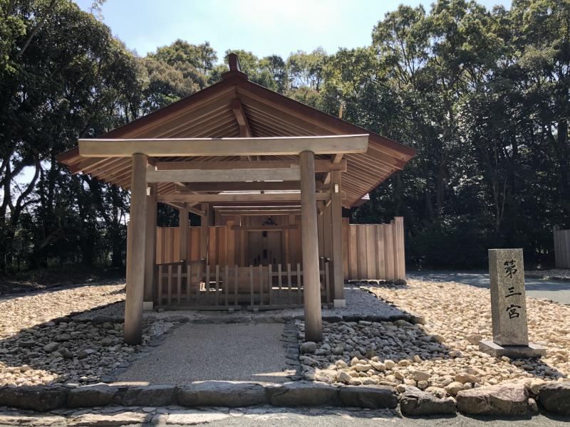 宗像大社-湍津姫神を祀った第三宮