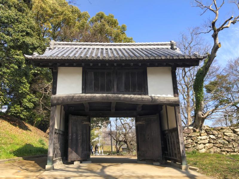 福岡城跡（舞鶴公園）-名島門（なじまもん）