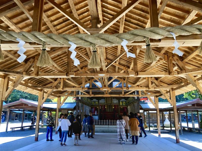 宗像大社-重要文化財の本殿