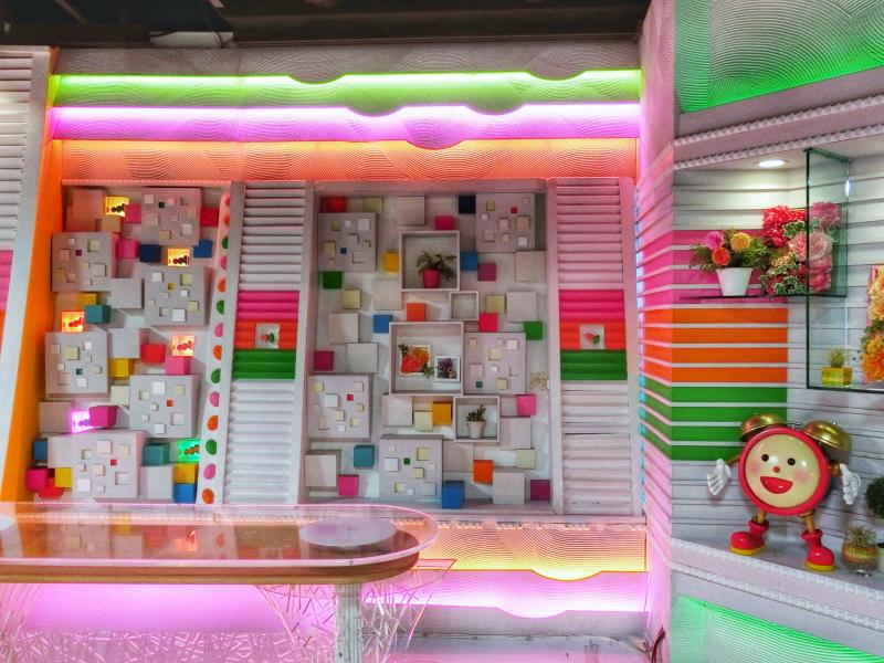 24階の「めざまスカイ」ではめざましテレビで使われていたスタジオが公開されています