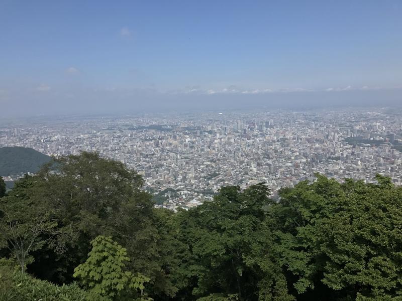 藻岩山は昼間の景色もおすすめ！