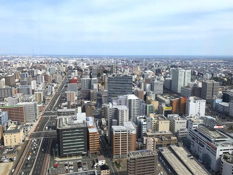 AER展望テラスから見た仙台市街
