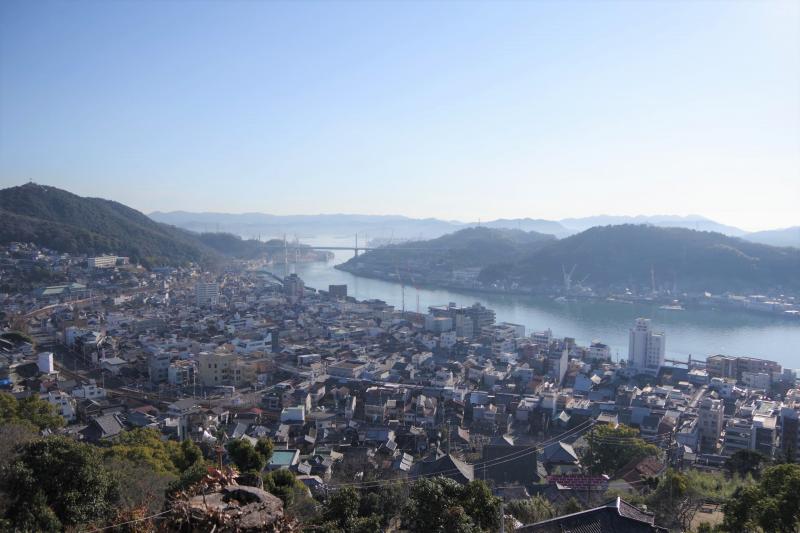 尾道水道の展望