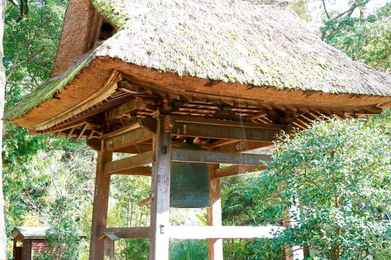 鎌倉末期の作と考えられている梵鐘