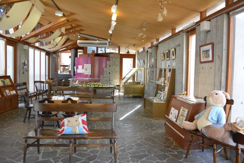 常設の第3展示館「ピーターラビット™のひみつの部屋」。BEATRIX POTTER™ © Frederick Warne & Co.,2019