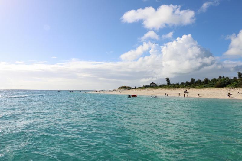 宮古島を代表する与那覇前浜ビーチ　