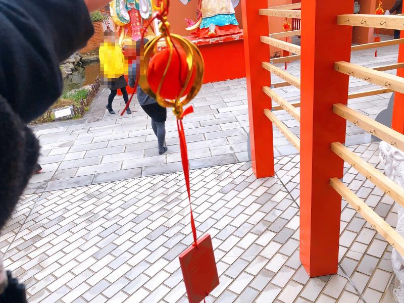 恋愛成就の祈願ができる、ながさき恋ランタン