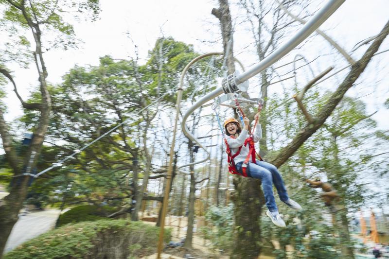 スリル満点！　天空レールコースター～疾風～