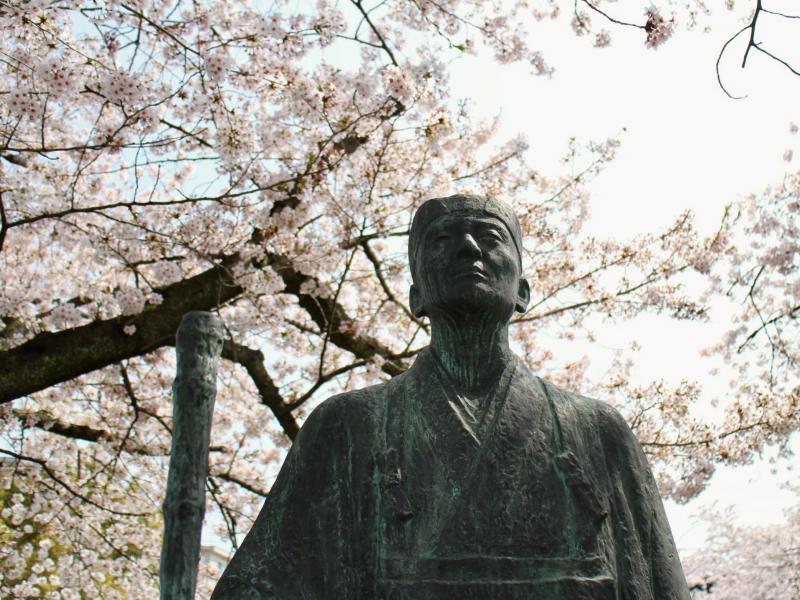 大垣市と川湊は松尾芭蕉ゆかりの地でもある