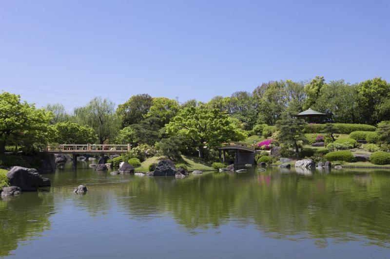 大阪_大仙公園 日本庭園_遊び・体験_1