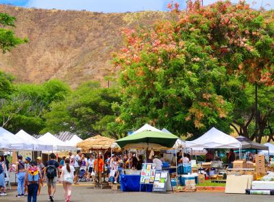 オアフ島_KCC ファーマーズ マーケット_遊び・体験_1
